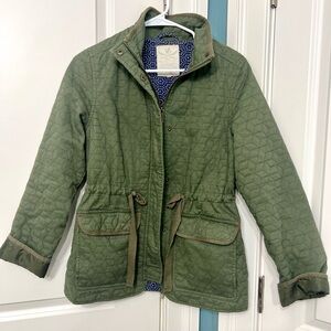 Green Quilted Women's Jacket